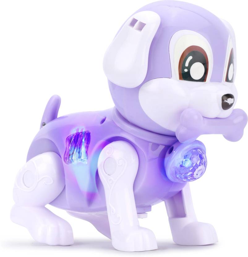 Zunbella Walking Puppy Toy – Light & Sound Follow‑Me Dog
