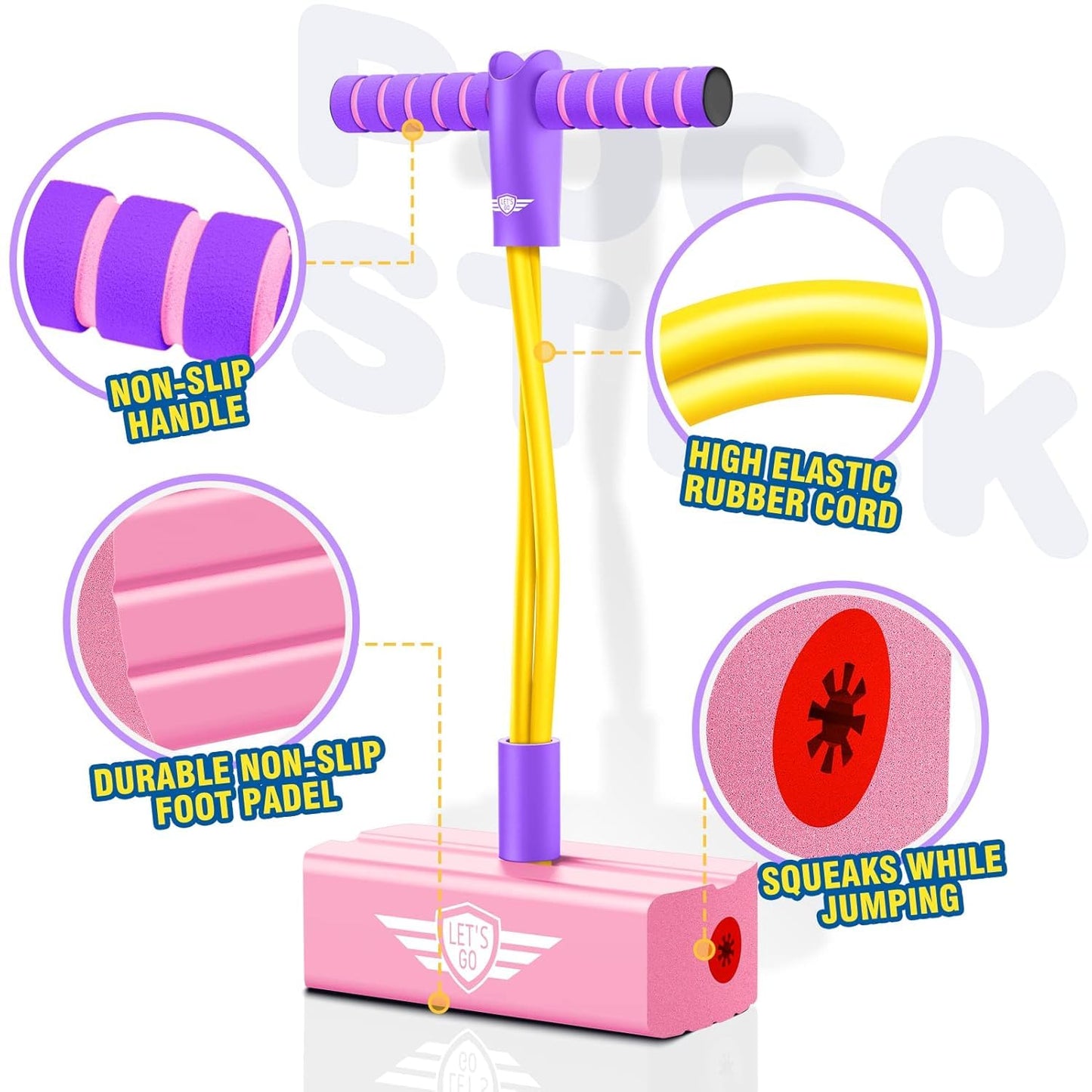 Foam Pogo Jumper for Kids – Balance & Coordination Training Toy (Ages 3+)