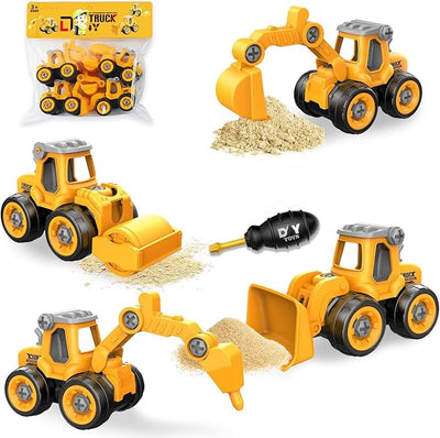 Interactive Push‑Along Construction Excavator Toy – Realistic Digging Action for Toddlers (Ages 2+)