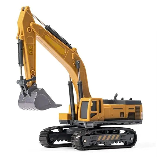 Bulldozer & Excavator 2‑in‑1 Push‑Along Construction Toy for Toddlers (Ages 2+)