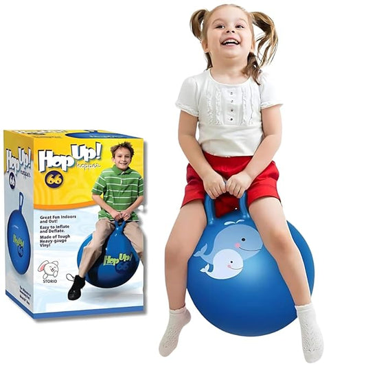 Hop Ball with Handle – Balance & Coordination Hopper for Kids
