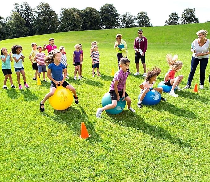 Hop Ball with Handle – Balance & Coordination Hopper for Kids