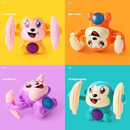 Zunbella Banana Monkey Toy – Musical Light‑Up Monkey for Toddlers
